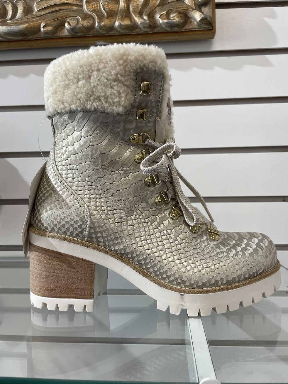 ALISA HIGH HEELED BOOT BY NEW ITALIA SHOES
