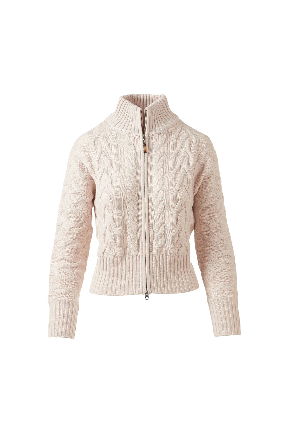 LUXE CABLE ZIP CARDIGAN #LFSJ5-276 BY KINROSS