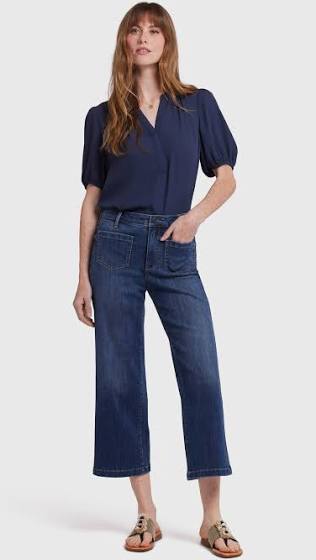 HR COCO RELAXED CROP MANV9070 BY NYDJ
