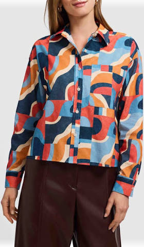 204609 MARINA MULTI CORD SHIRT BY FOXCROFT