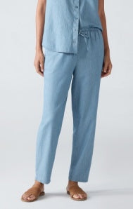 TAPERED ANKLE PANT W/DRAWSTRING S5PGG-P4855M BY EILEEN FISHER