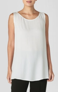 BALLET NECK SLVLESS TUNIC S4GC1-U4274M BY EILEEN FISHER