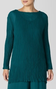 BATEAU NECK TUNIC S4CYS-T6196M BY EILEEN FISHER