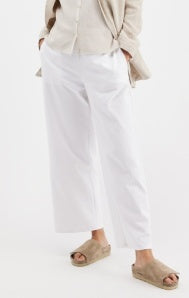 HIGH WAISTED WIDE ANKLE PANT S4OKB-P4607M BY EILEEN FISHER