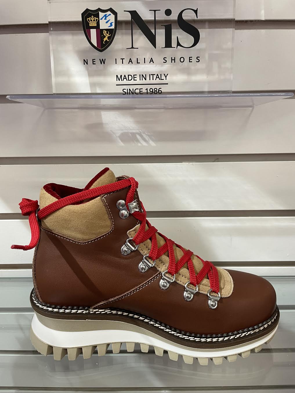 SUSANNE BOOT-PLAIN LEATHER 2315464A BY NEW ITALIA BOOTS