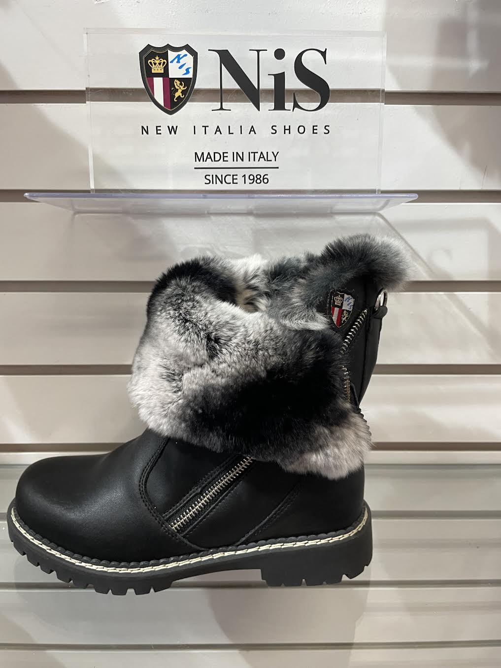 JULIA-SIDE ZIP 1915423/19 BY NEW ITALIA SHOES