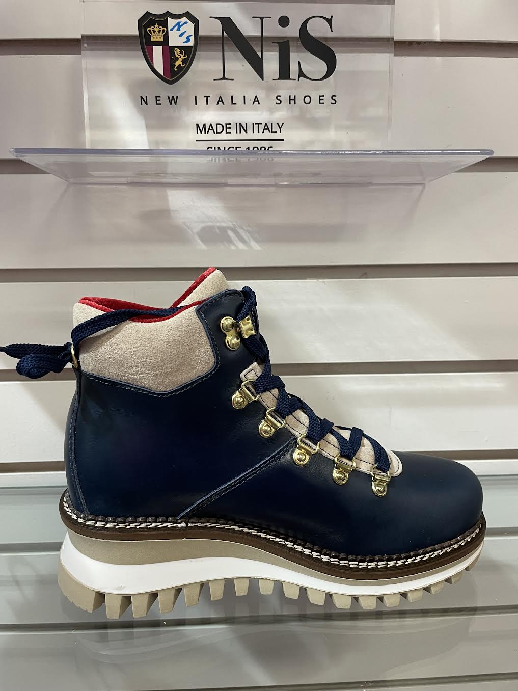 SUSANNE BOOT-PLAIN LEATHER 2315464A BY NEW ITALIA BOOTS
