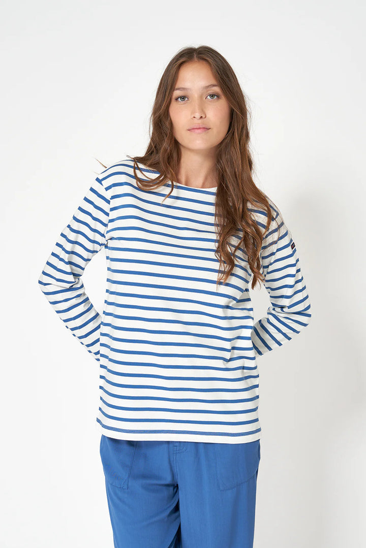L/S COTTON STRIPED TEE A2065 BY BATELA