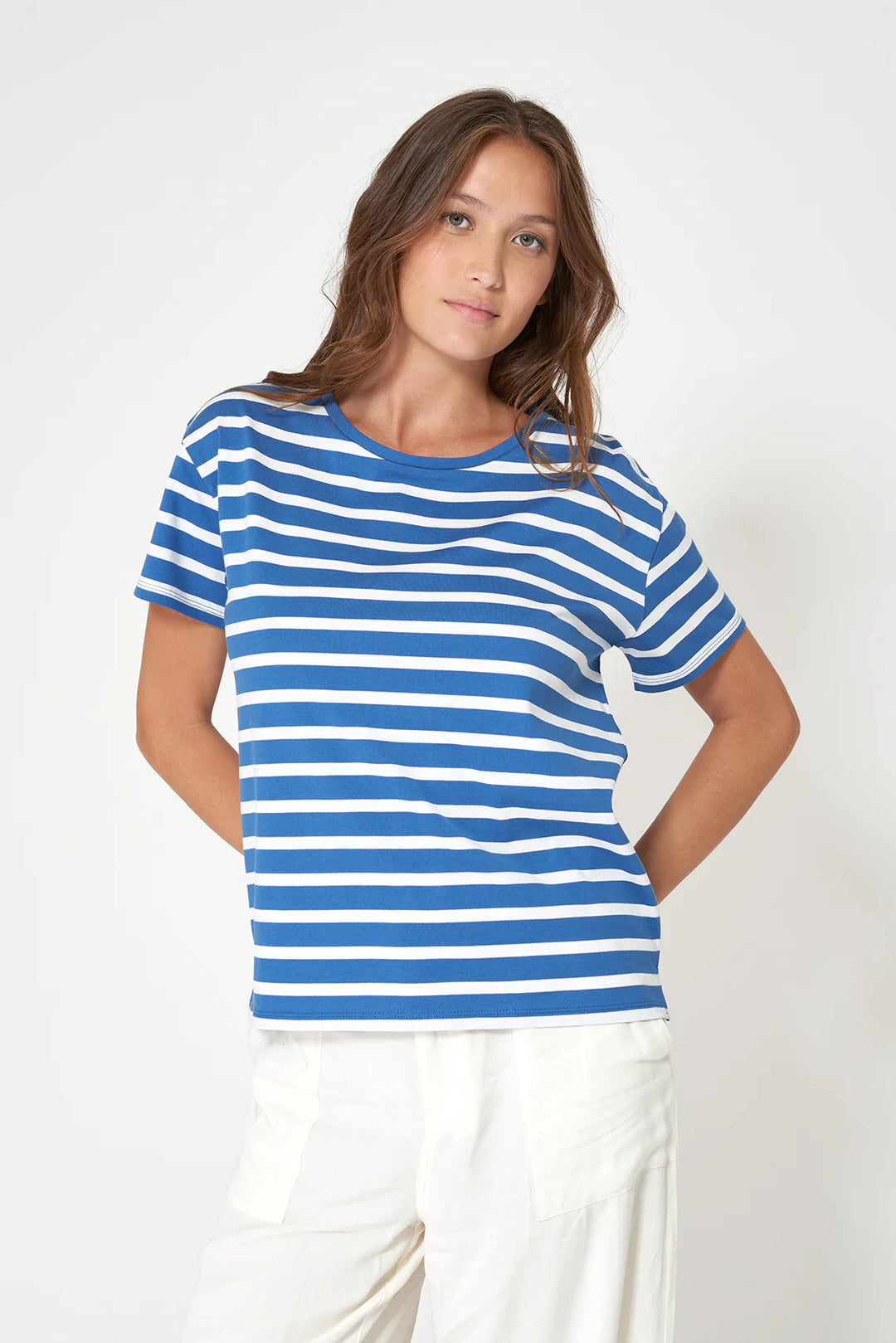 MARSEILLAISE S/S COTTON TEE A2079 BY BATELA