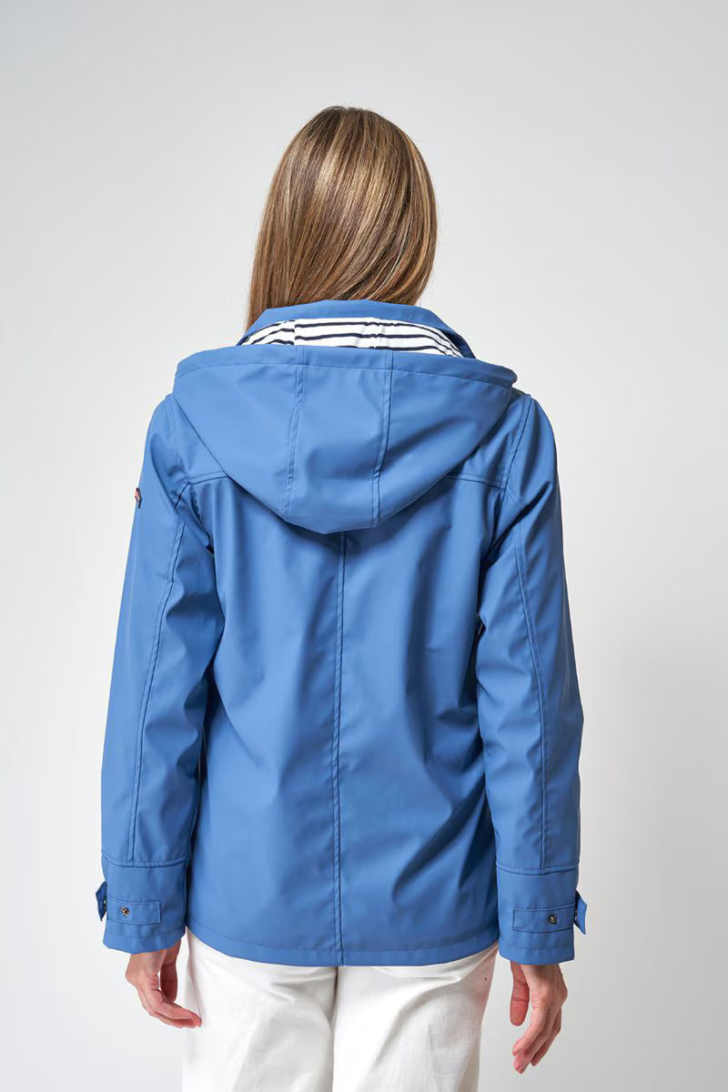 RAINCOAT TOGGLE W/STRIPED LINING C3008 BY BATELA