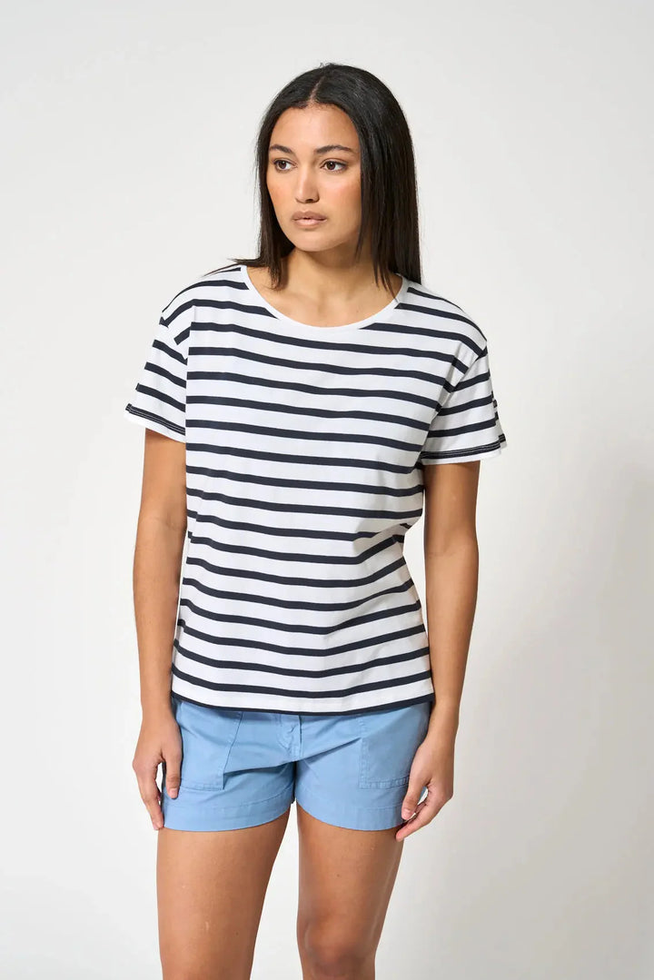 MARSEILLAISE S/S COTTON TEE A2079 BY BATELA