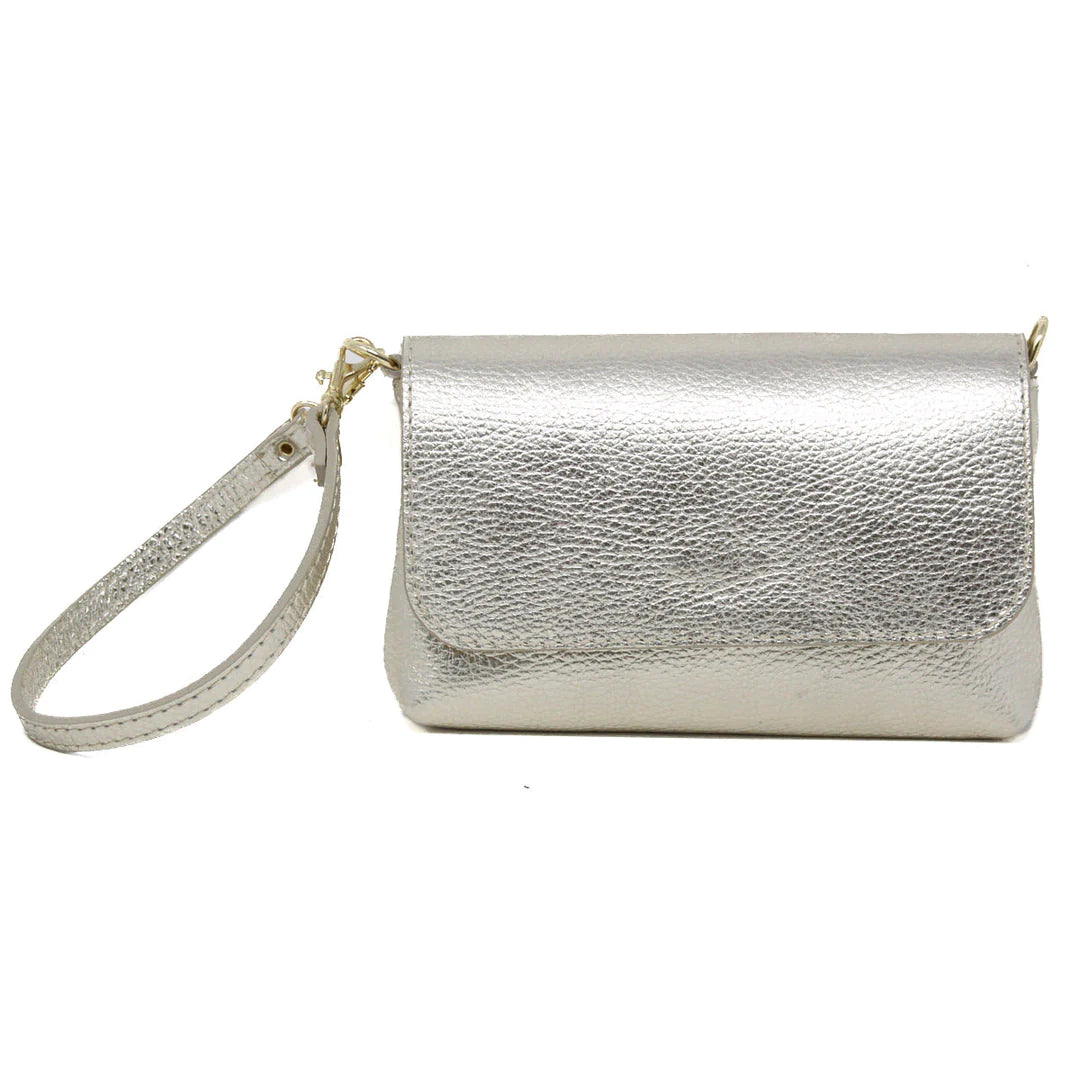 LEATHER CLUTCH CROSSBODY |GF0602 BY GERMAN FUENTES