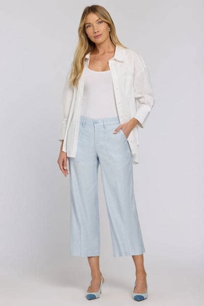 WIDE LEG CROPPED CARGO PANT #MAKB8763 BY NYDJ