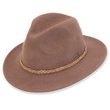 WOOL FELT SAFARI HAT BY SUN'N' SAND