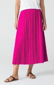 F/L FLARED SKIRT S5TZP-S4406M B Y EILEEN FISHER