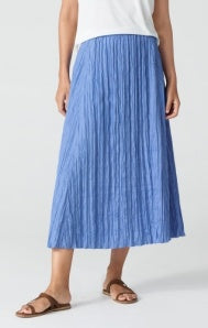 F/L FLARED SKIRT S5TZP-S4406M B Y EILEEN FISHER